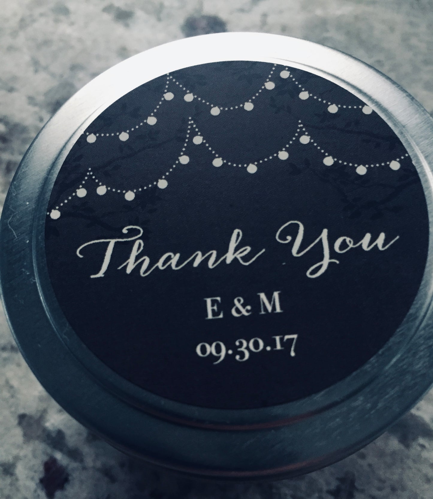 Mini Soy Candle Favors